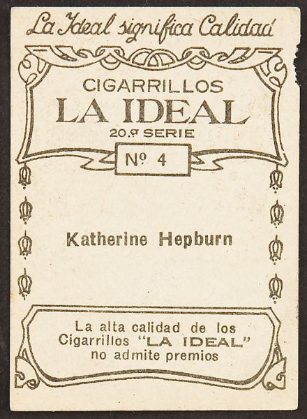 1930s Cigarillos La Ideal